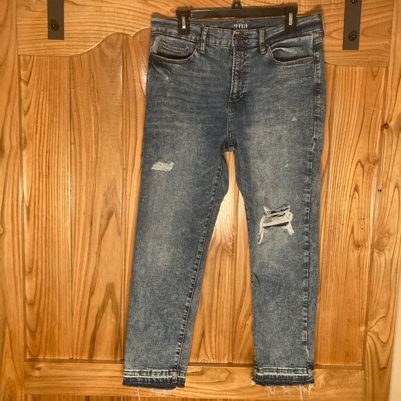 A.N.A. Jeans High Rise Straight Women's 14 - Picture 1 of 10